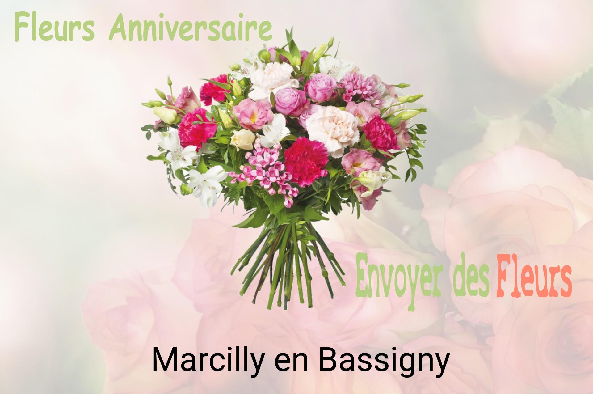 Bouquet de fleurs d’anniversaire livré à Marcilly-en-Bassigny